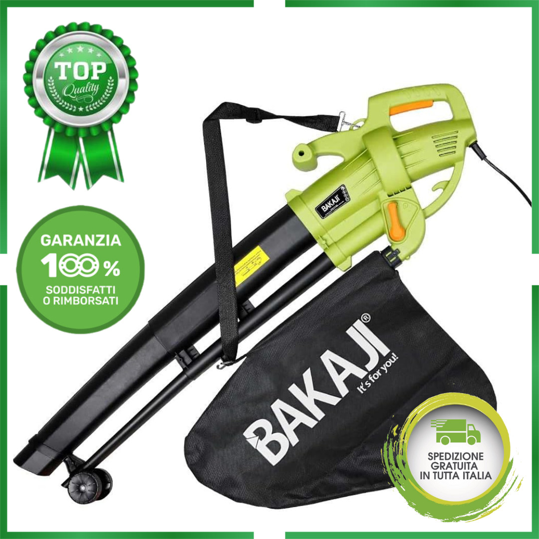 OFFERTA Aspirafoglie 3000W 3in1 - Potenza Estrema al Miglior Prezzo