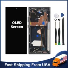 OLED Display LCD Touch Screen Frame For Samsung Note 20 Ultra 5G N986U N986U1