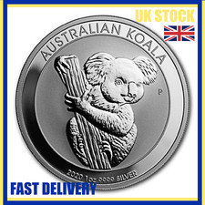 2020 Australia Koala 1 oz. & 999 Silver Coin UK 17.75 per troy oz