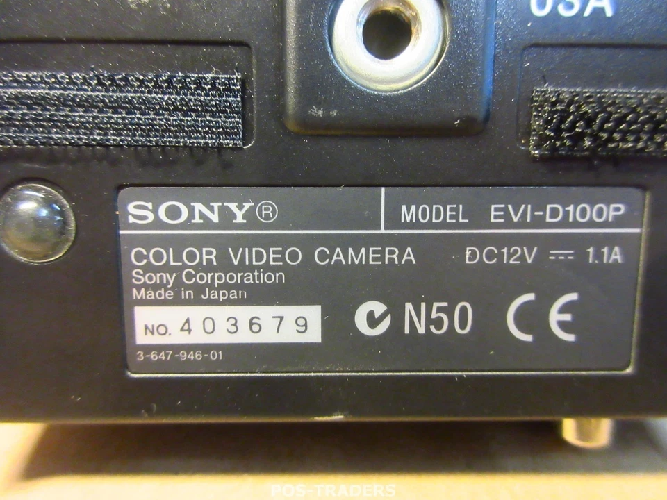 Sony EVI-D100P PAL 1/4-Inch CCD Sony Pan/Tilt/Zoom/Focus Remote Control Camera - Bild 3 von 3