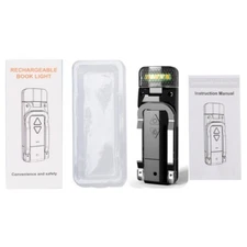 LED Book Light Bookmark Reading Light USB Rechargeable Adjustable Night Lamp
