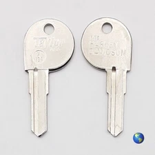 X134 Key Blanks for Various Motorcycles by Harley-Davidson (1 Key)