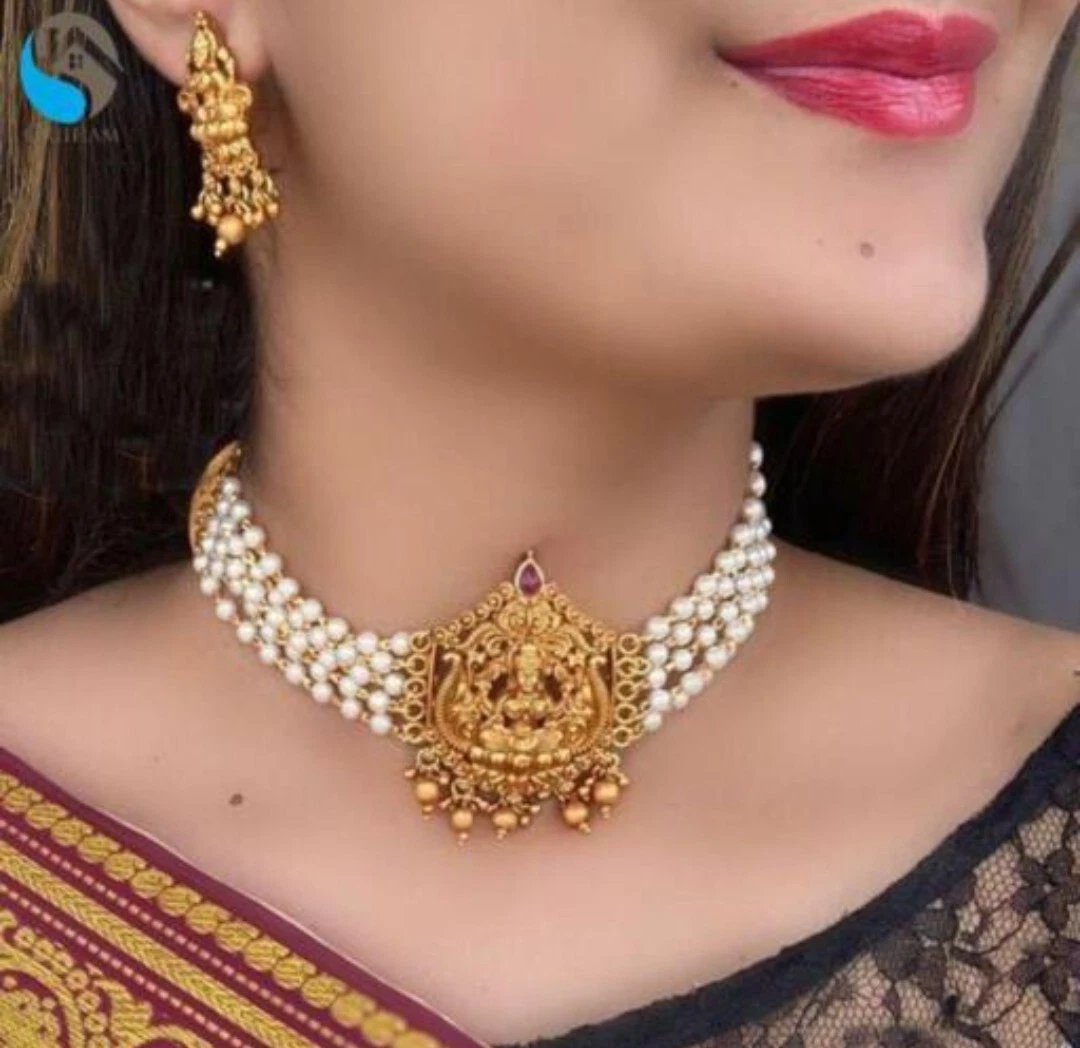 Gold filled choker necklace deals
