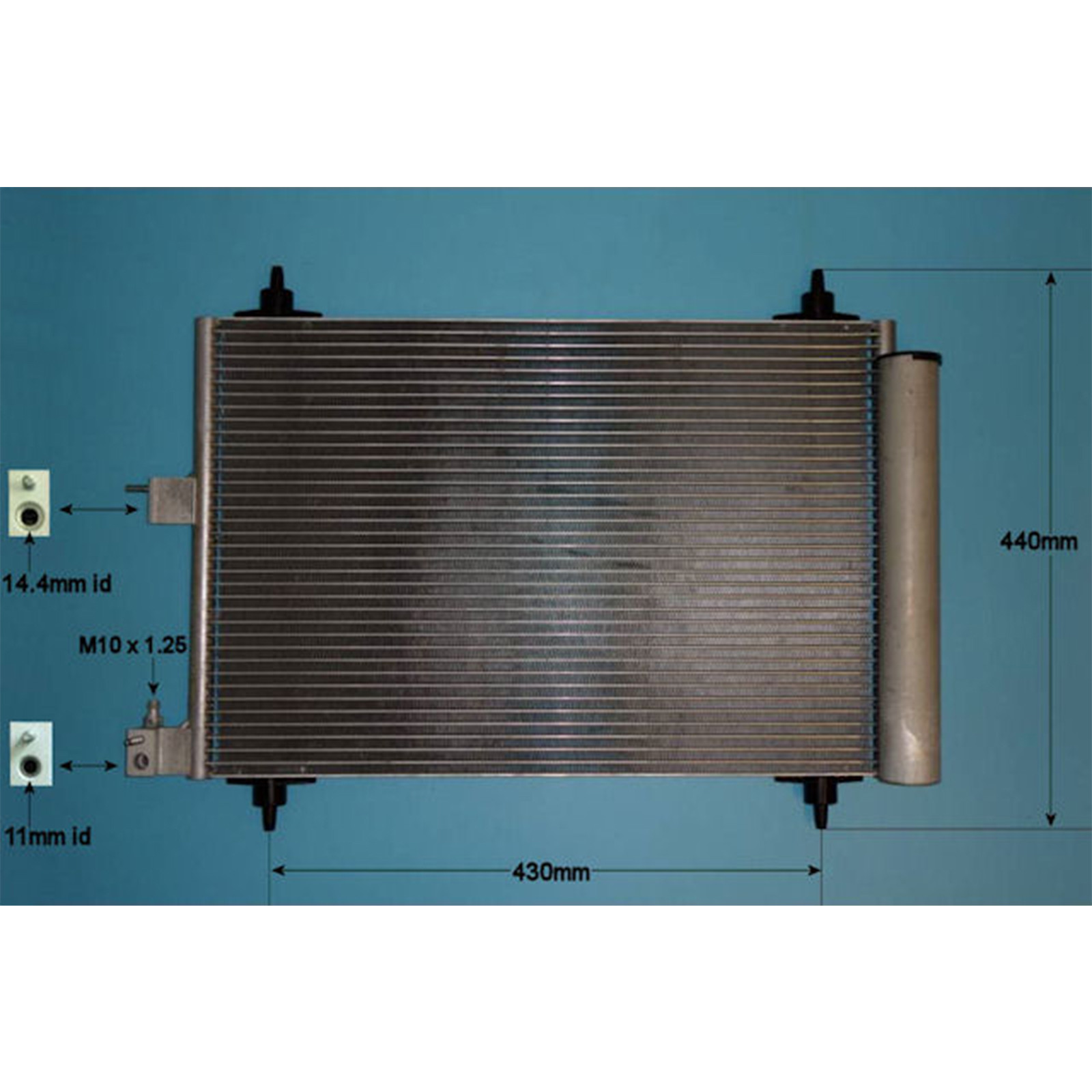 GENUINE OE SPEC AIR CON RAD CONDENSER FOR PEUGEOT PARTNER 1.4 1.6 1.9 D ...