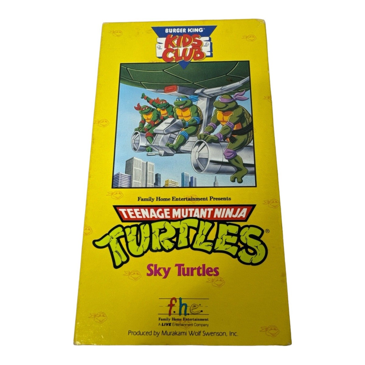 カスケーダー　吹替版VHS Sky Turtles (VHS) TEENAGE MUTANT NINJA TURTLES | eBay