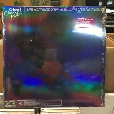 When I Close My Eyes by Chelsea Cutler (Record, Clear, 2022) Sealed, Shelf wear*