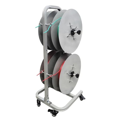 Vertical Automatic Threading Machine Threading Device Wire Reel Rack ...