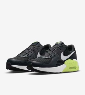 Nike AIR MAX EXCEE Men's Black Green CD4165-016 Authentic, Multiple Size Options