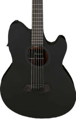 Ibanez Talman TCY621BOT Acoustic-Electric Guitar - Blackout