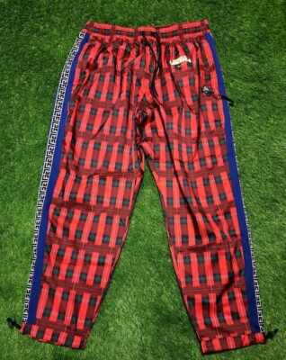 plaid nike joggers