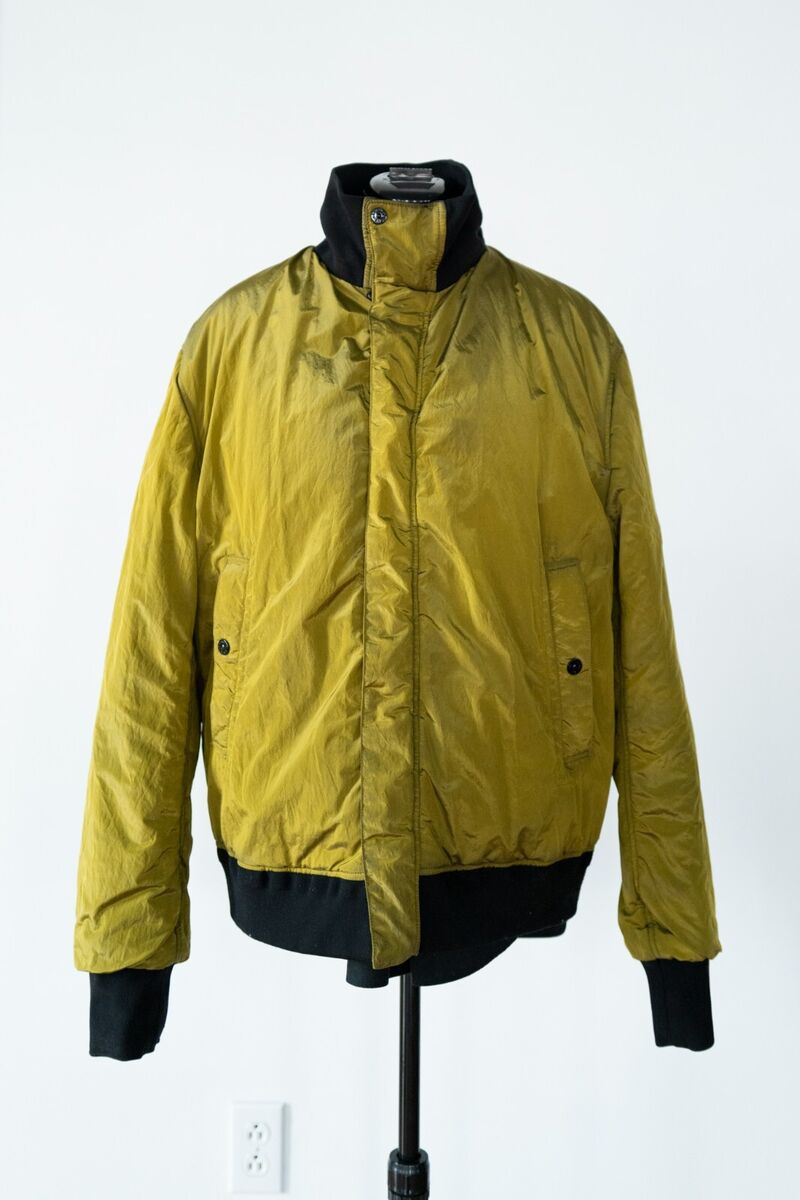 Stone Island Cast Metal Leather Reversible Jacket Sz. XL | eBay Stone Island Cast Metal Leather Reversible Jacket Sz. XL | eBay