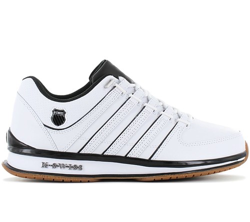 K-Swiss classic rinzler Uomo Sneaker Bianco 01235-138-M Sport Tempo Scarpa Nuovo
