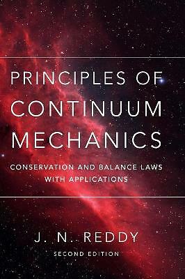 Principles of Continuum Mechanics Reddy Hardback Cambridge University Press 2e