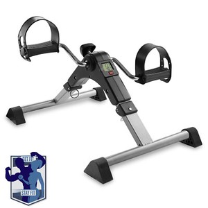 Foldable Under Desk Stationary Exercise Bike - Arm Leg Foot Pedal Exerciser - Click1Get2 Black Friday