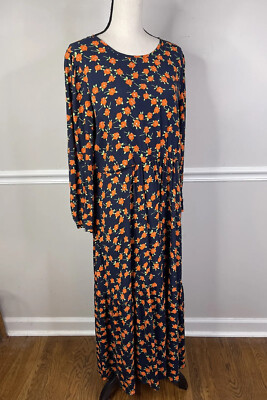 J. Crew Maxi Flowy Prairie Tiered Poppy Print Dress Long Sleeves Size 16 Floral | eBay J. Crew Maxi Flowy Prairie Tiered Poppy Print Dress Long Sleeves Size 16 Floral | eBay