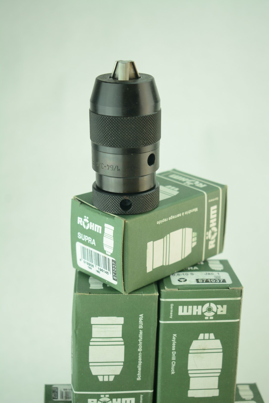 Rohm 871037 136 Supra 10S Keyless Drill Chuck, J1 Mount 