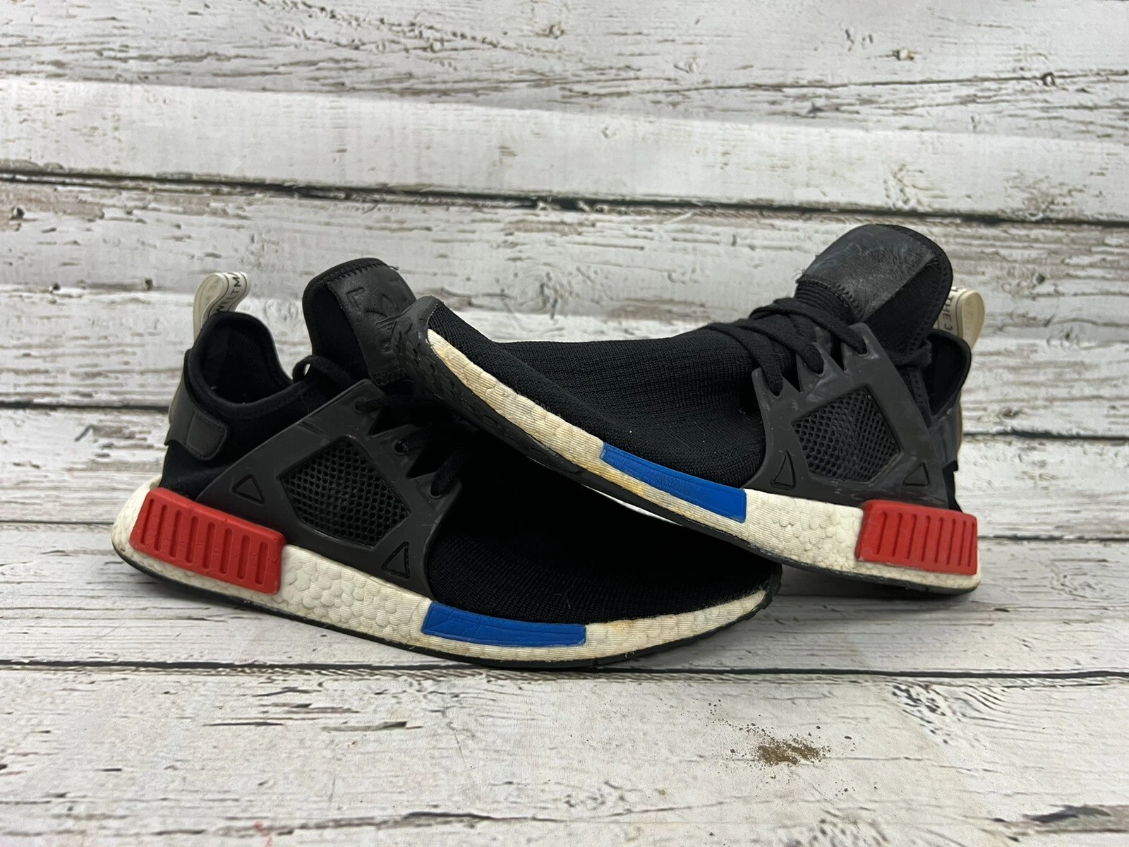 Scarpe da ginnastica Adidas NMD XR1 OG nere Primeknit da corsa atletica senza scatola 10 5