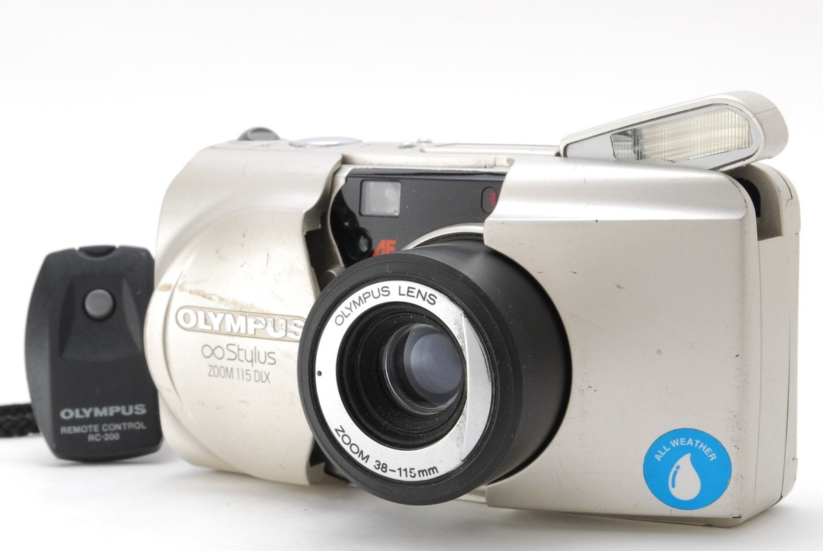 Near MINT] Olympus μ mju Stylus Zoom 115 DLX 35mm Film Camera From