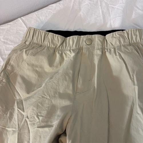 L.L. Bean Boys' Beige Cargo Pants Size 16 Elastic Waist Lightweight - Picture 5 of 9