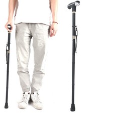 15 Gears Adjustment Elderly Folding Waking Cane Hand Walking Standing Stick TOU