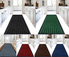 Rubber Backed Non Slip Door Mat Durable Hallway Runner Rug Floor Barrier