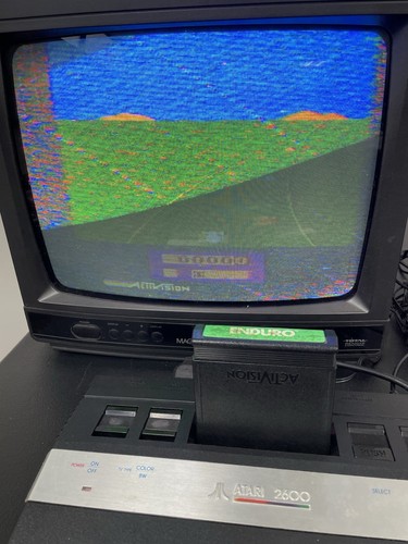 Atari 2600 Enduro Complete in Box 1983 Activision Racing - Picture 16 of 17