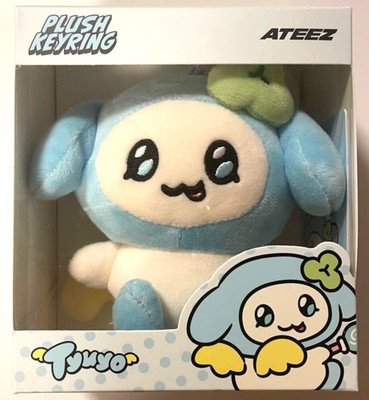 ATEEZ YUNHO MIGHTEEZ PLUSH KEYRING Tyuyo Plush Doll Mascot +