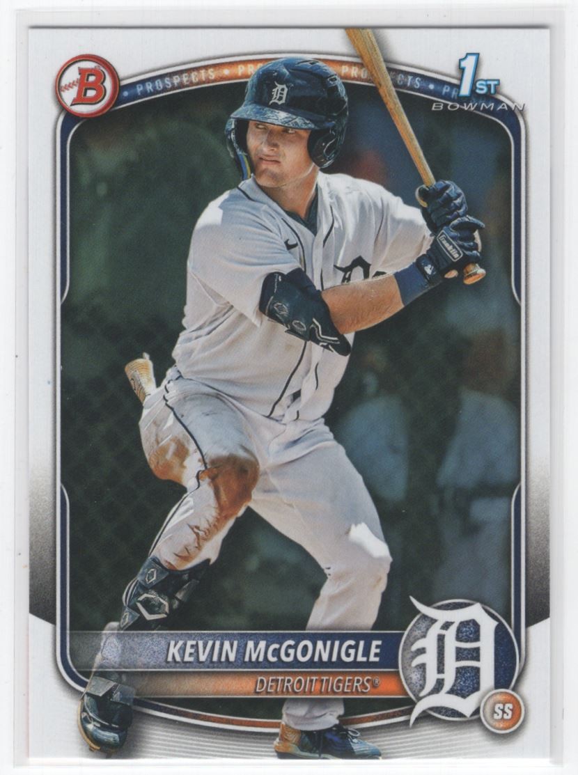 #BP-79 2025 Bowman Paper 1st * Kevin McGonigle Detroit Tigers