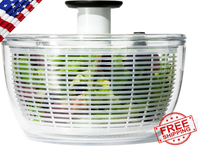 OXO Good Grips Salad Spinner 6.22 Qt Lettuce Fruit Vegetable Washer