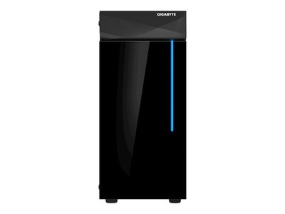 GIGABYTE GB-C200G Tower-Gehäuse schwarz, Tempered Glass