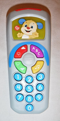 Baby Learning Toy Laugh & Learn Puppy s Remote Pretend TV Control with Music