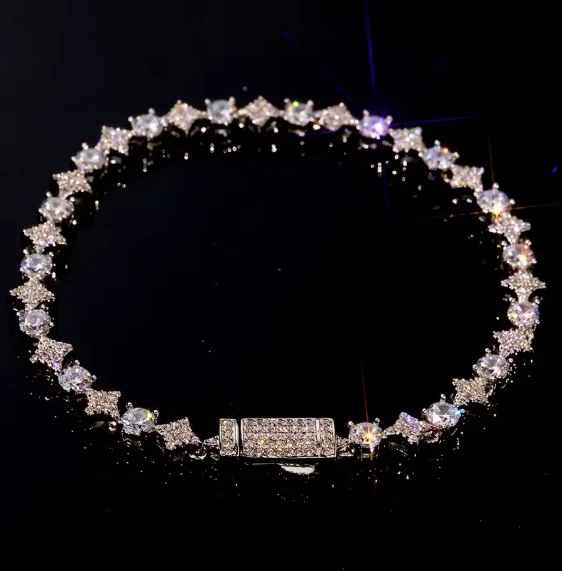 moissanite tennis bracelet