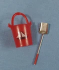 Vintage Barbie Family Tutti Doll  3603 Sand Castles Bucket and Shovel