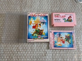 Little Mermaid Famicom Game NES Software Japan Import