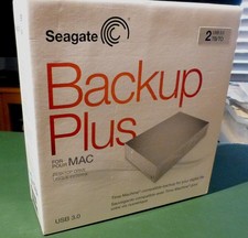 SEAGATE    BACKUP PLUS    USB  3.0     2TB drive       in box complete