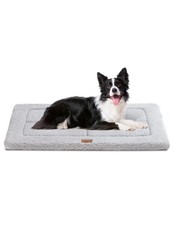 Dog Beds Crate Pad for Large Dogs, Reversible  Washable Non-Slip Kennel Pet ...