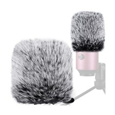 Windscreen Compatible with Fifine K669b/669b,Chromlives Pop Filter Furry Mic ...