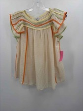 Pre-Owned Current Air Tan Size Small Blouse