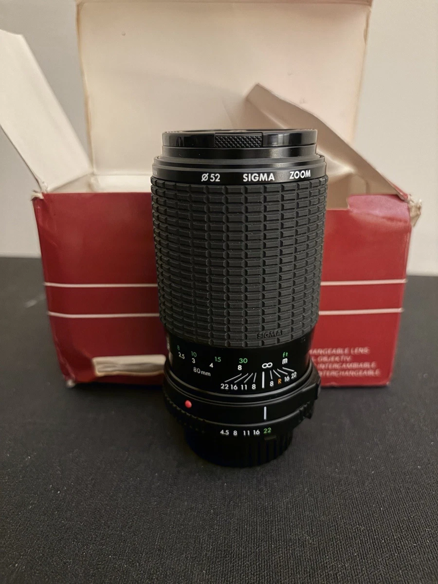 Sigma 80-200mm Focal Camera Lenses for sale | eBay