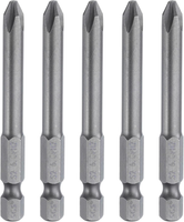 "5 StüCk PH2 Phillips Schraubendreher Bit Set Mit 1/4\" Sechskantschaft, 6Mm Stab "