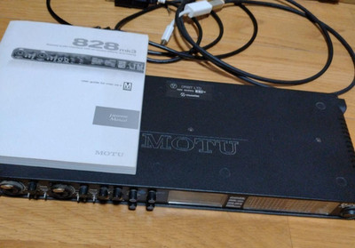[US Tax Included] MOTU 828mk3 FireWire Audio Interface Tested From Japan