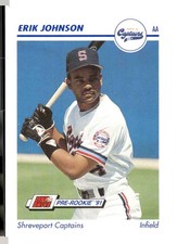 1991 Line Drive AA #309 Erik Johnson
