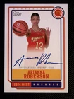 2024 Arianna Roberson Topps Chrome McDonald's EVENT ON CARD AUTO - AR Duke