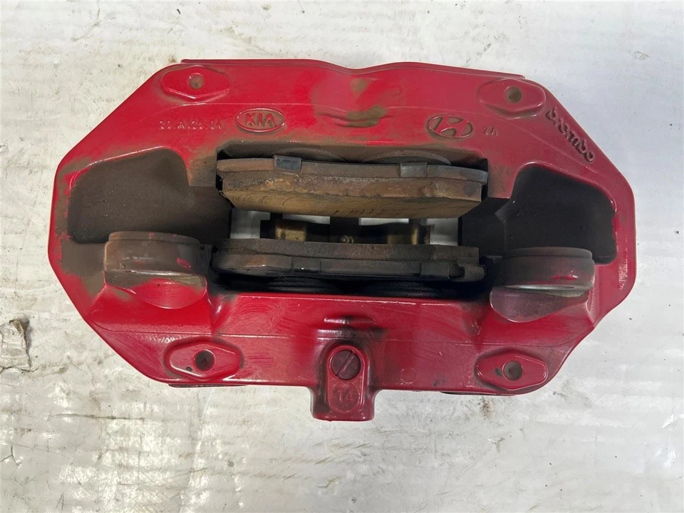 2009-2016 Hyundai Genesis Coupe Full Set Brembo Brake Calipers OEM - Image 3 of 4