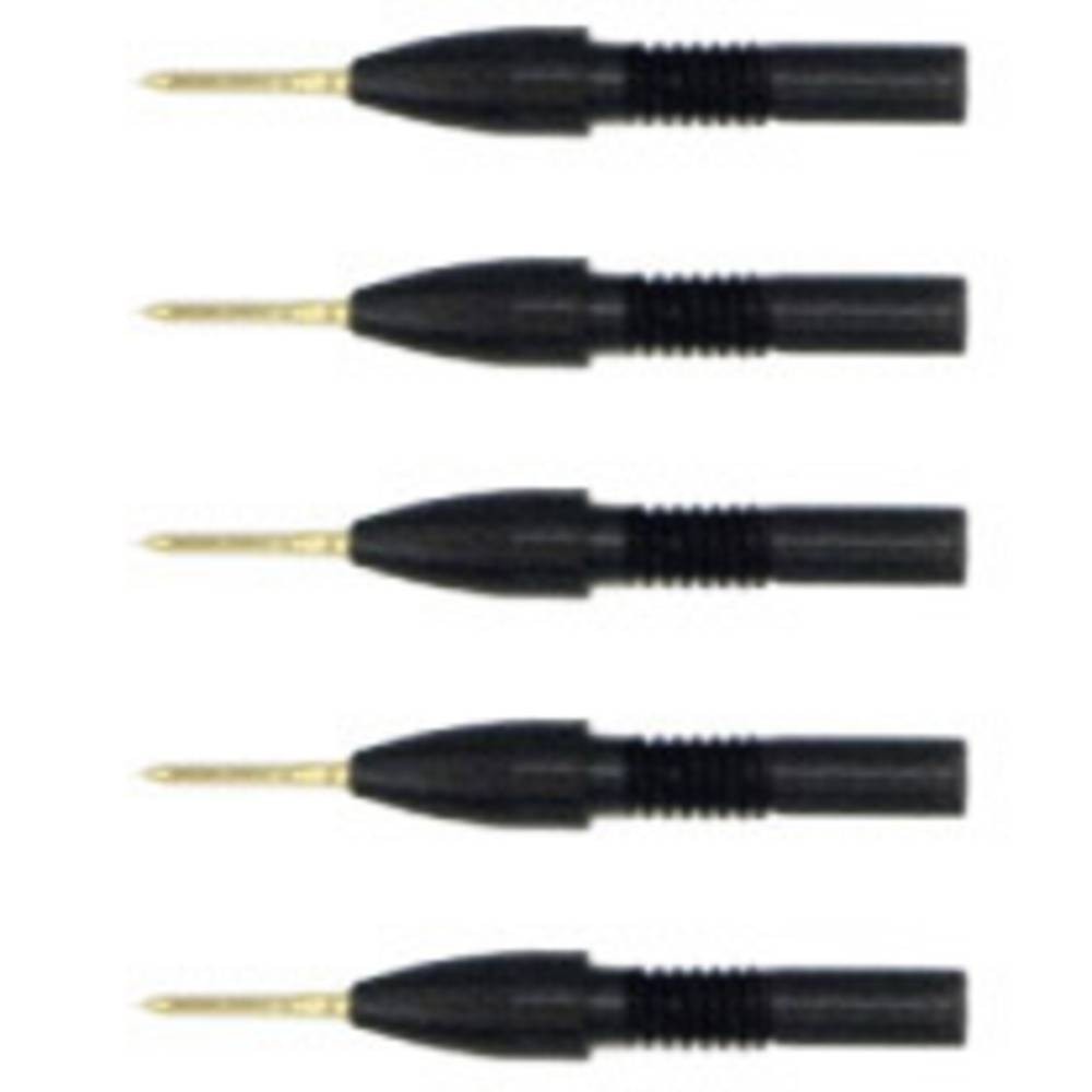 Pointe d'essai Testec 21074 de 2mm pour mesure électrique standard