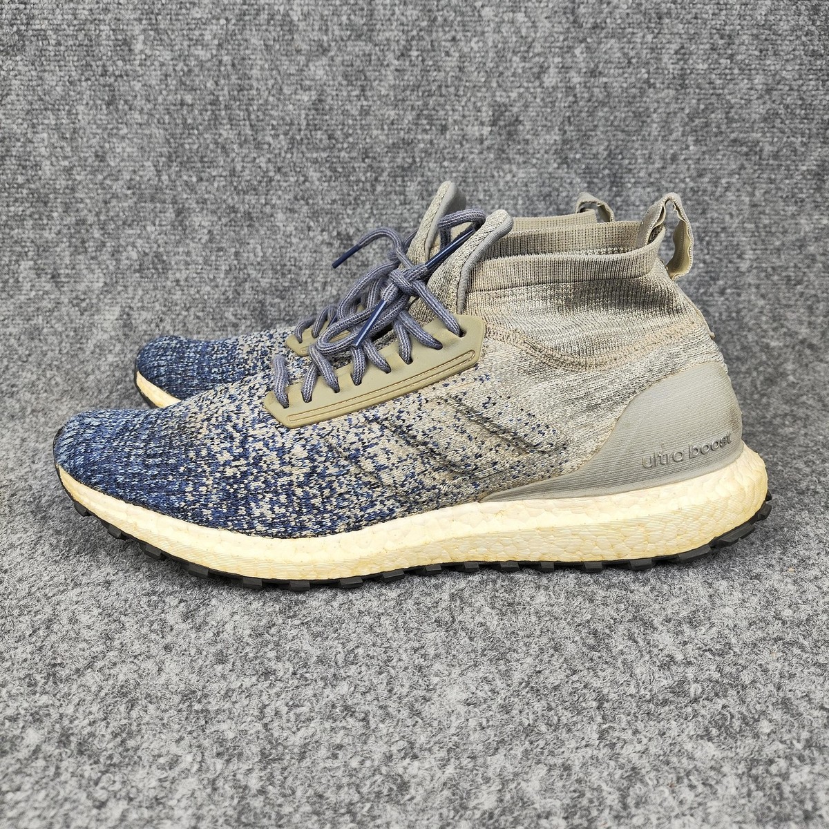 Adidas UltraBoost Nobel Blue Running Shoes Knit Top Comfort Shoes Men\'s 10 adidas Ultraboost x Copa Running Shoes NYCFC | Blue/Orange  main image 3
