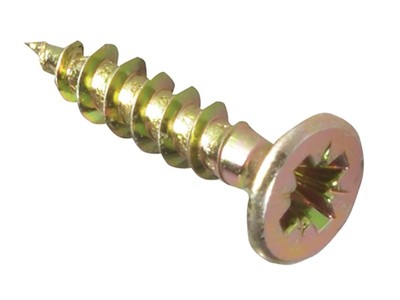 Forgefix Mehrzweck Pozi Kompatibel Schraube Csk St Zyp 4.0 x 20mm Forge Pack 4