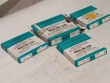 Lot of 4 Malin Co stainless steel music wire, 1/4 lb boxes .014 .016 .026 .029