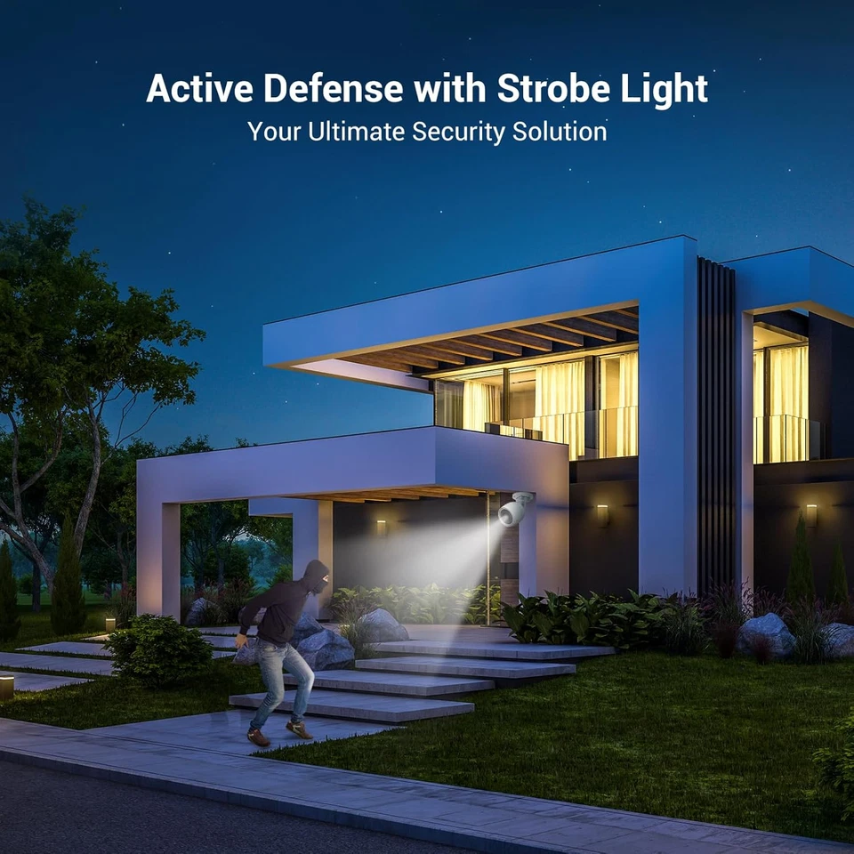 EZVIZ Outdoor Camera 30M Night Vision CCTV System Wi-Fi Home Security Camera ... - Image 4 of 4