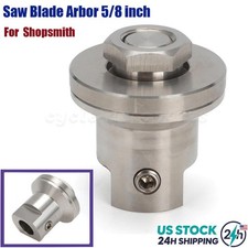 Saw Blade Arbor 5/8inch For Your Shopsmith Power Pro Mark V 500 Conversion Steel